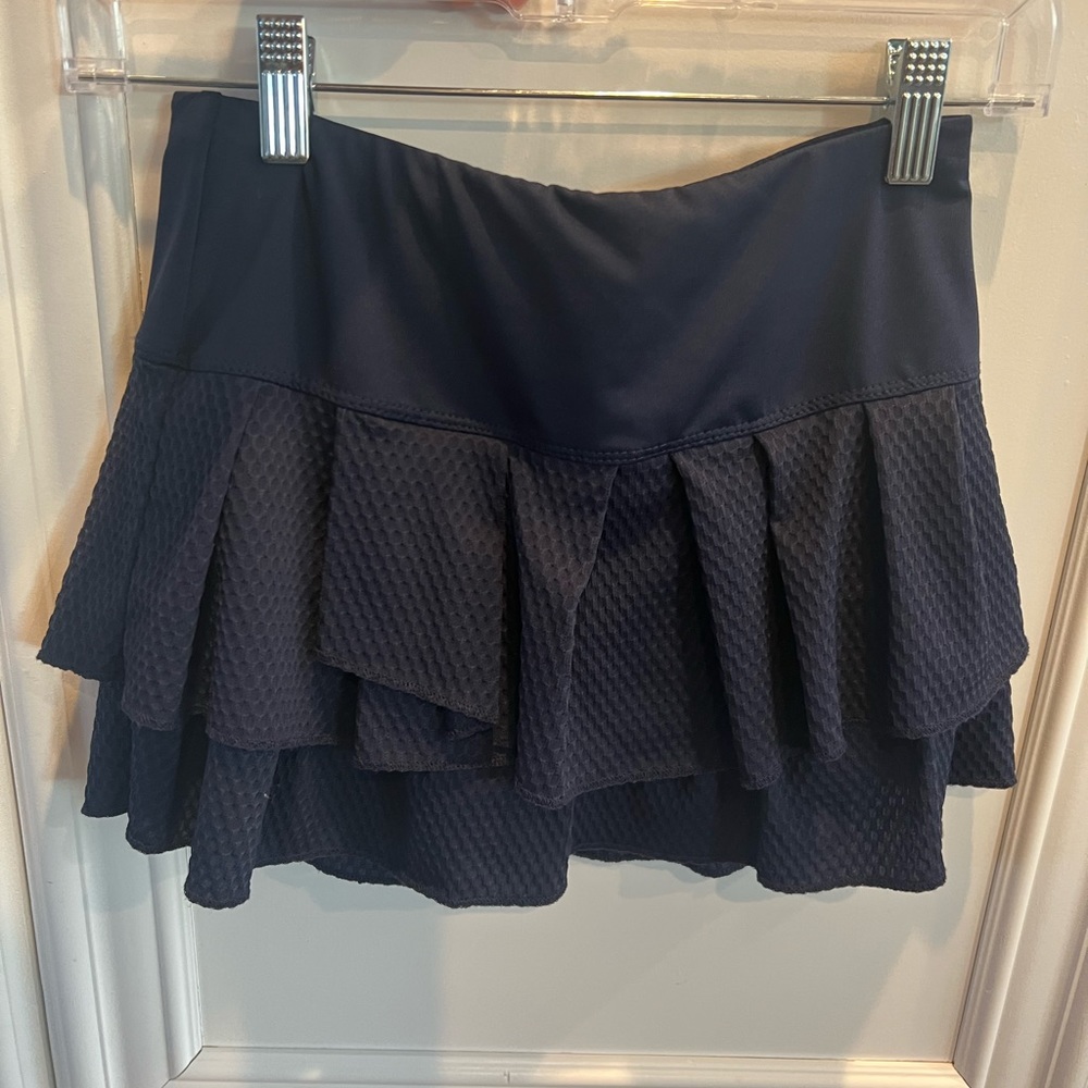 Lucky in Love tennis skirt, navy XS